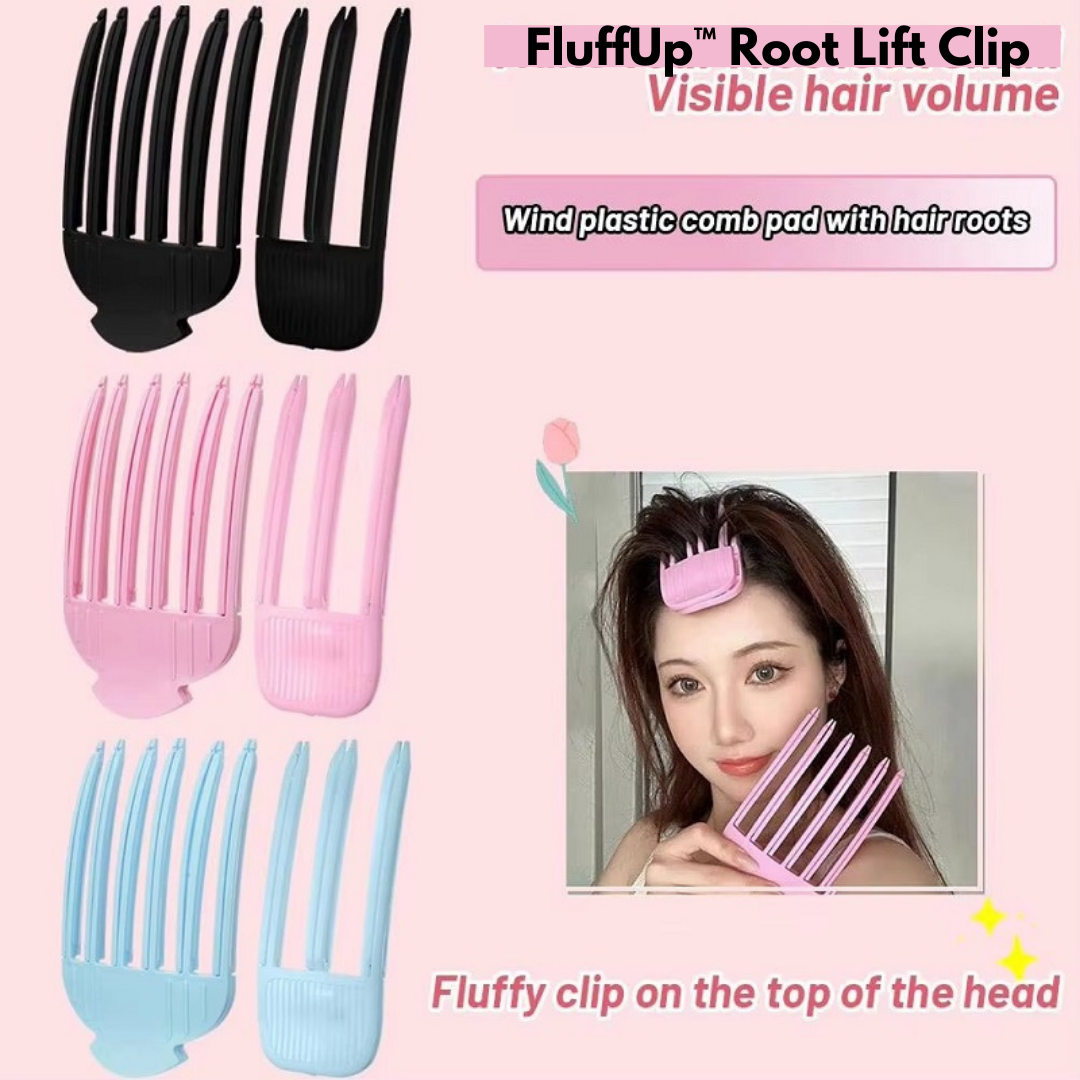 FluffUp™ Root Lift Clip – Instant Volume Without the Heat!