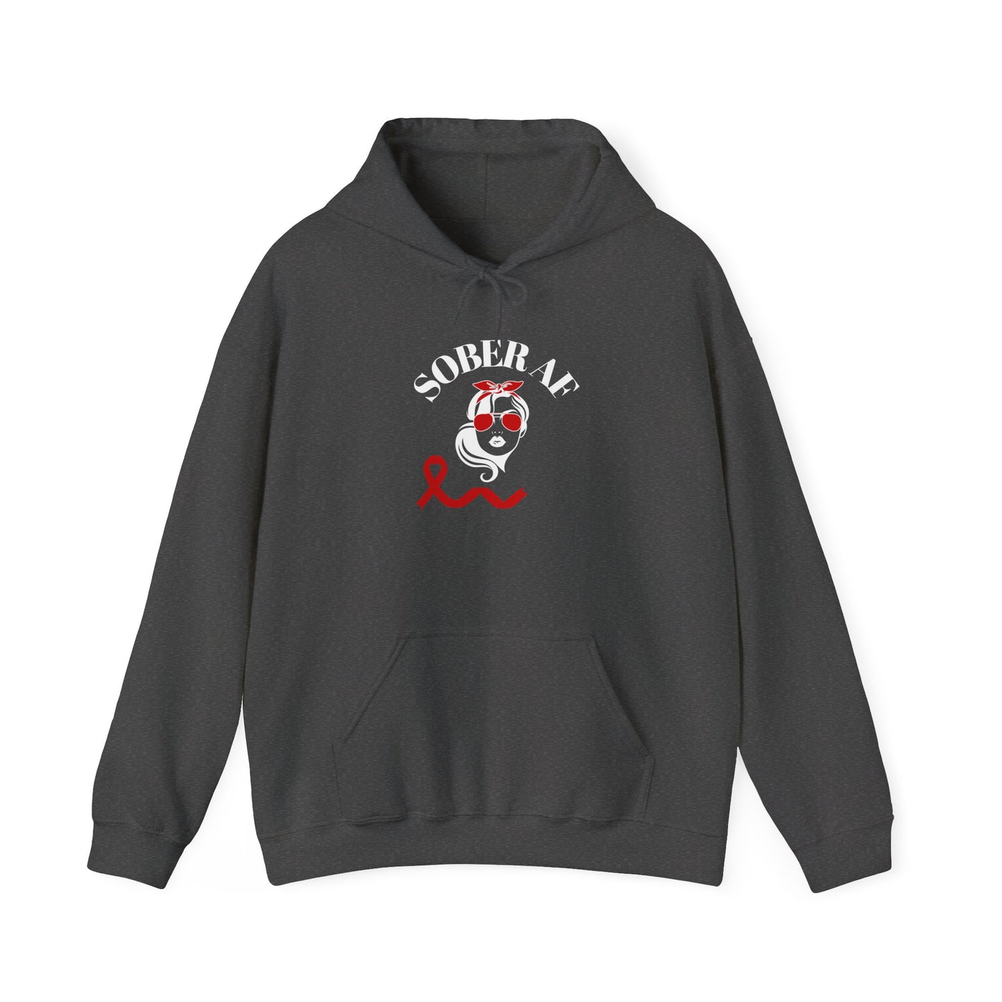 Copy of Sober AF Awareness Hoodie - Unisex Heavy Blend™ Sweatshirt