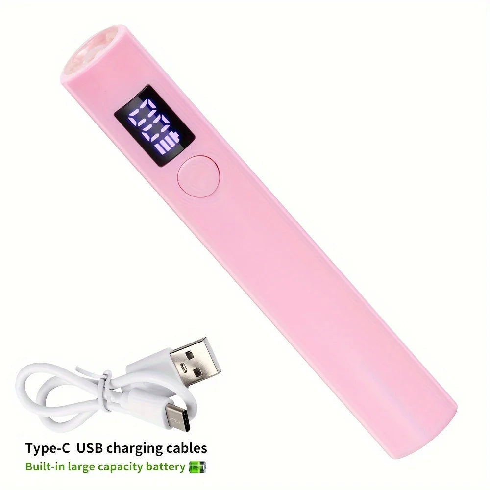 Portable Handheld UV/LED Nail Dryer Lamp