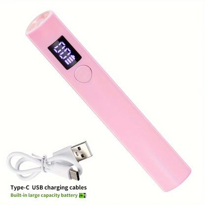 Portable Handheld UV/LED Nail Dryer Lamp